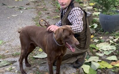 Posjet uzgajivača lovačkih pasa Kristinka Mužica