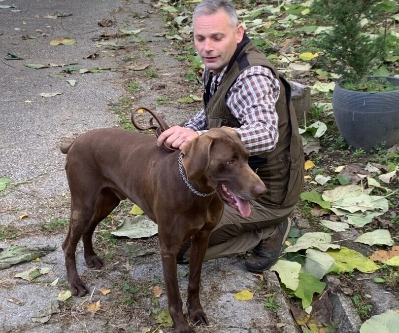 Posjet uzgajivača lovačkih pasa Kristinka Mužica