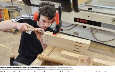 Gabrijel Šenjug, učenik trećeg razreda…